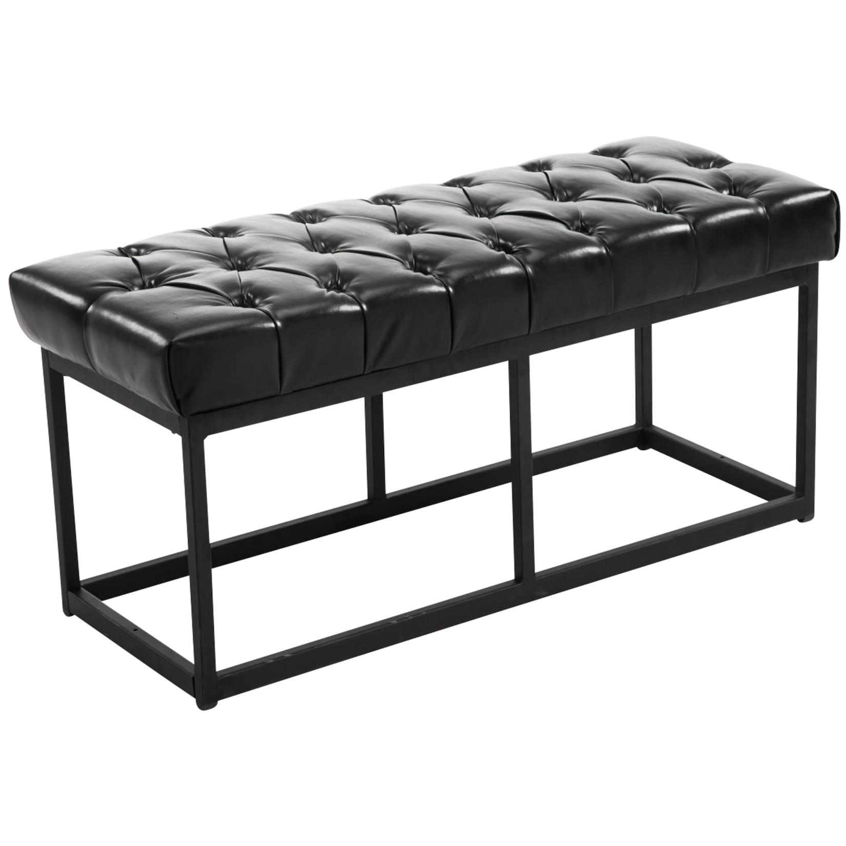 CLP Sitzbank Amun Kunstleder B100 Farbe: schwarz, Größe: 100 cm