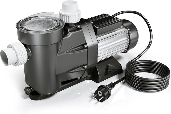 Poolpumpe 33600 l/h 1500 W Schwimmbadpumpe Filterpumpe Umwälzpumpe