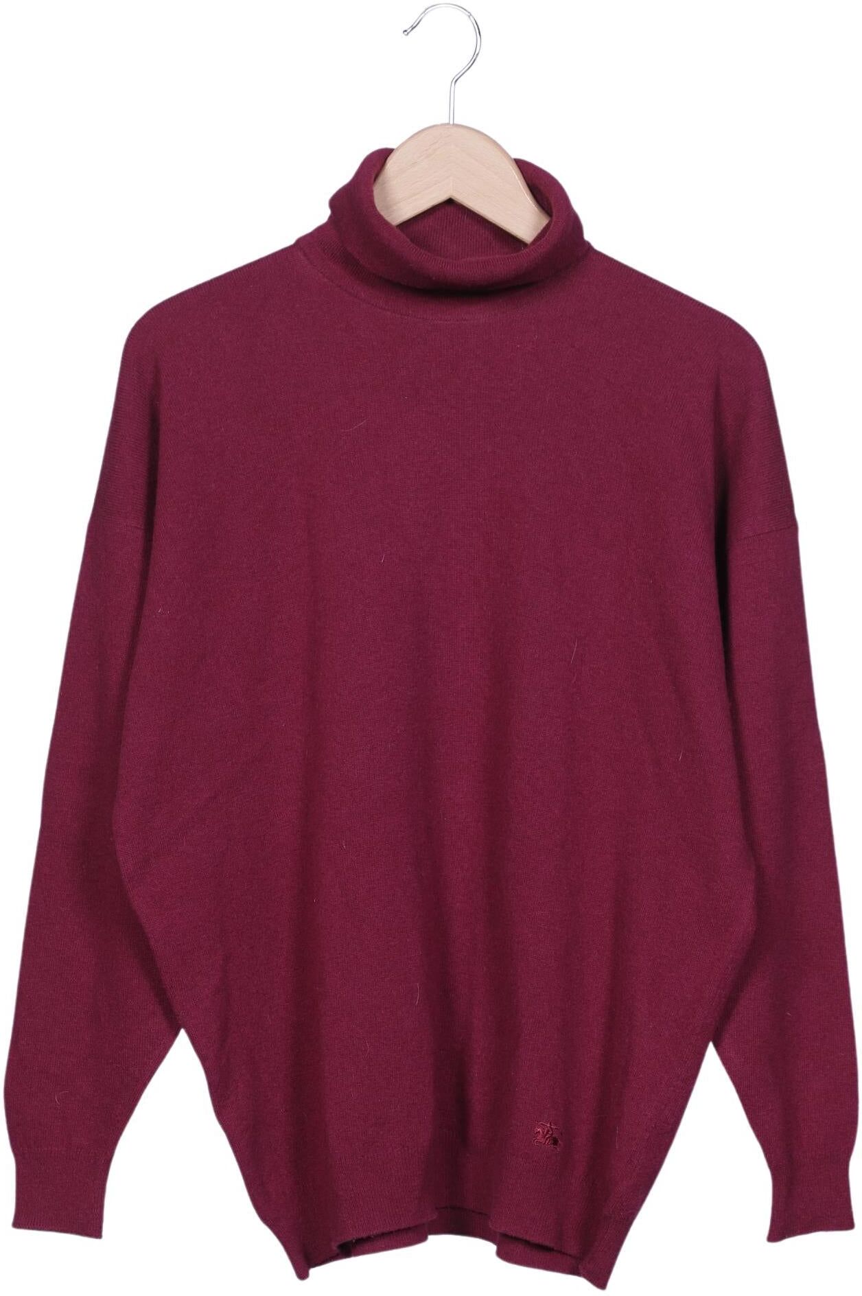 Burberry Damen Pullover, Bordeaux, Gr. EU 44, Schurwolle - Second Hand