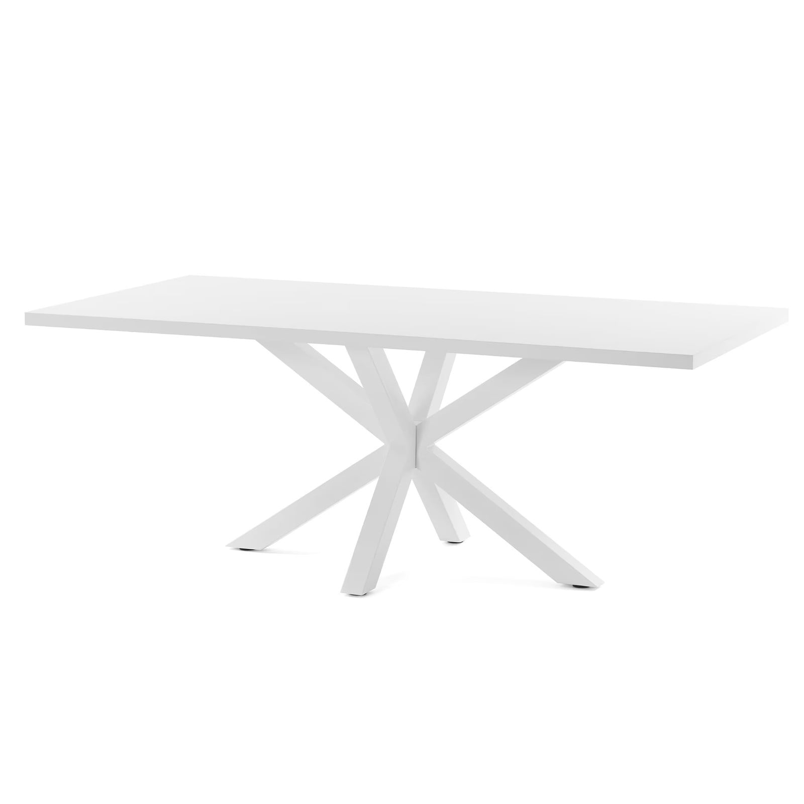 Kave Home Eettafel Argo Wit, 160 x 100 cm
