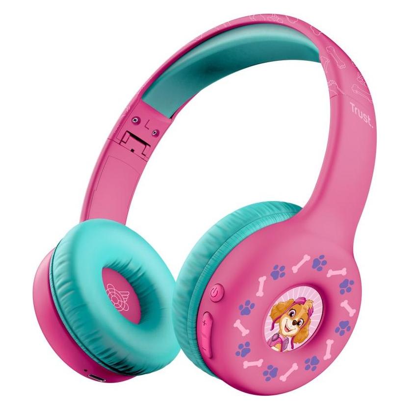 Trust Nouna Wrls Headphones Paw Patrol Pnk**** (Kabelgebunden, Kabellos) (25656)