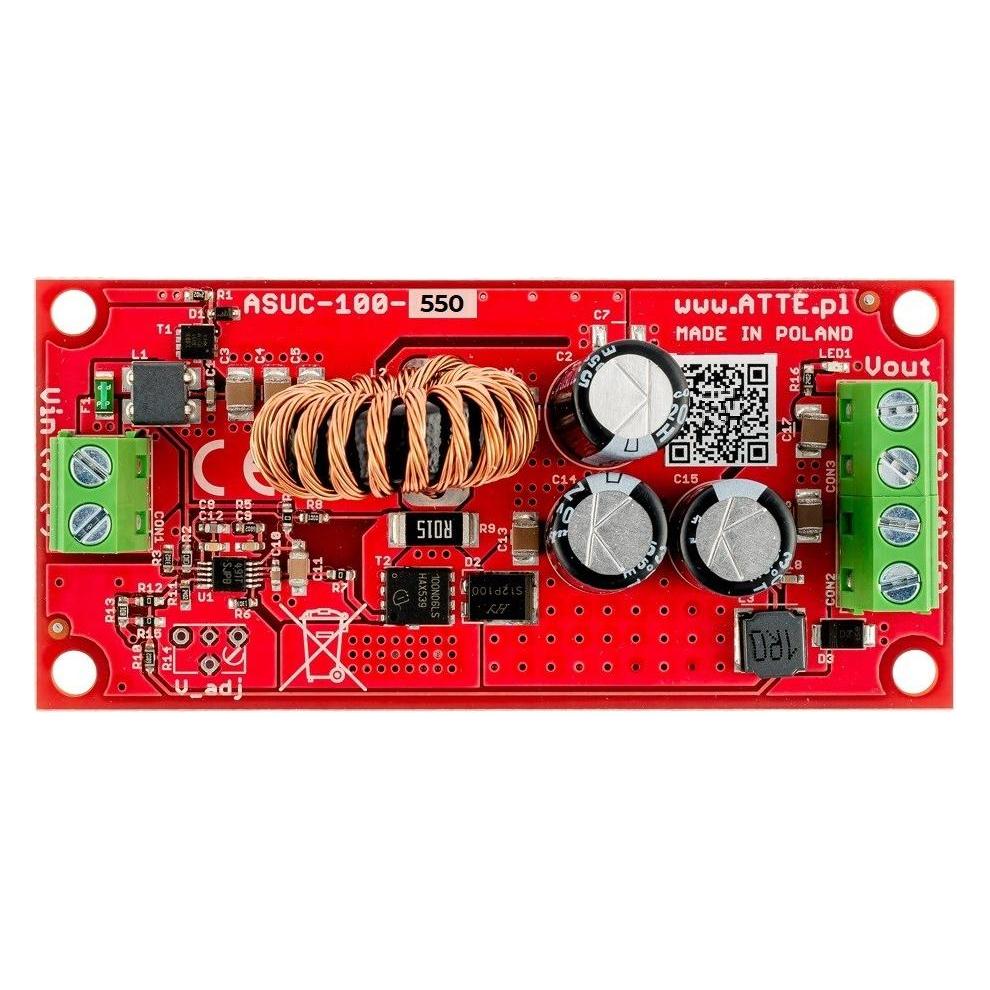 Atte Aufwärtswandler bis 55V ASUC-100-550-OF (21341)