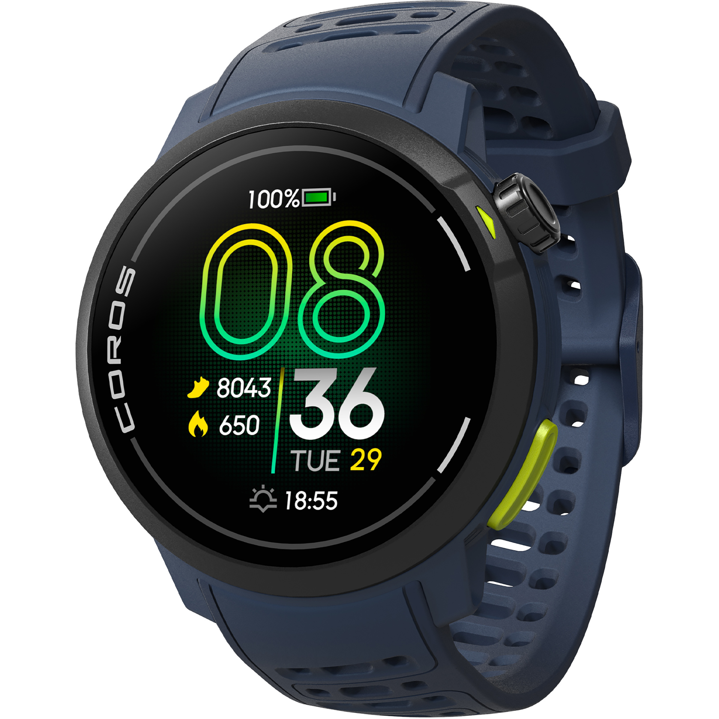Coros Pace Pro GPS Uhr GPS Uhren blau Laufen | Trailrunning