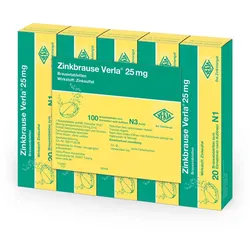 Zinkbrause Verla 25 mg Brausetabletten 100 St