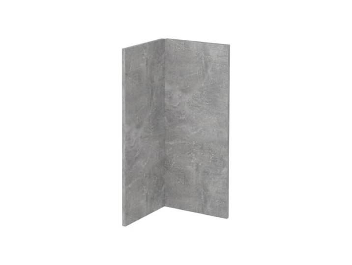 Vicco Küchenfront R-Line , Beton 59.2 x 71.3 cm Möbelfront für den Eckunterschrank, passend für R-Line Küchenschränke zur einfachen Montage