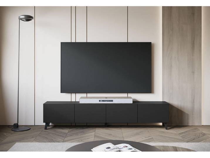 Table basse DARION 190 - noir graphite
