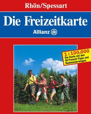 Die Freizeitkarte Allianz, Bl.20, Rhön, Spessart - Preis vom 09.10.2026 07:28:09 h