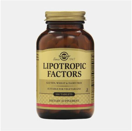 SOLGAR LIPOTROPIC FACTORS 100 COMPRIMIDOS
