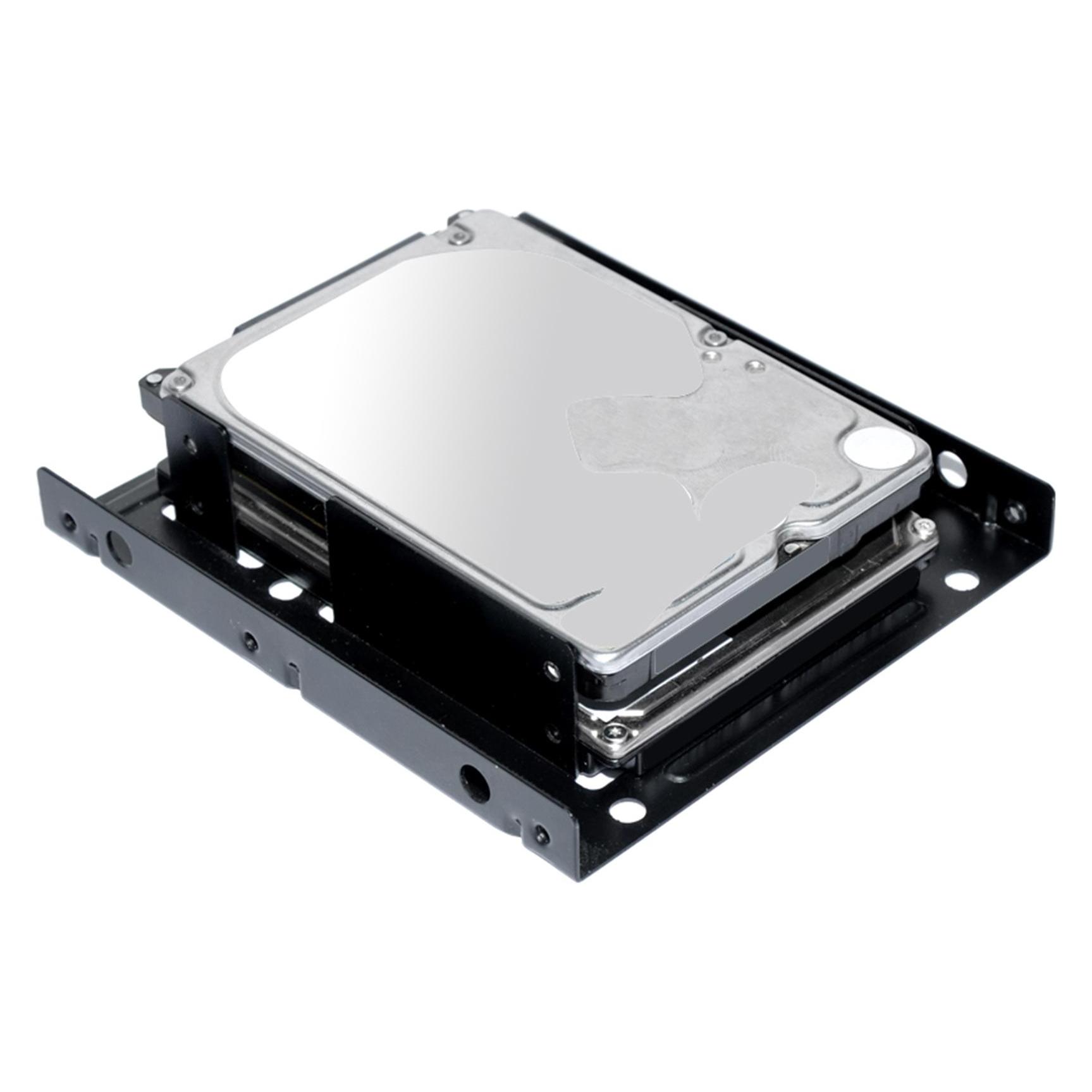 Terratec Einbaurahmen ultron intern 2x2.5" SSD/HDD Metall schwarz (377215)