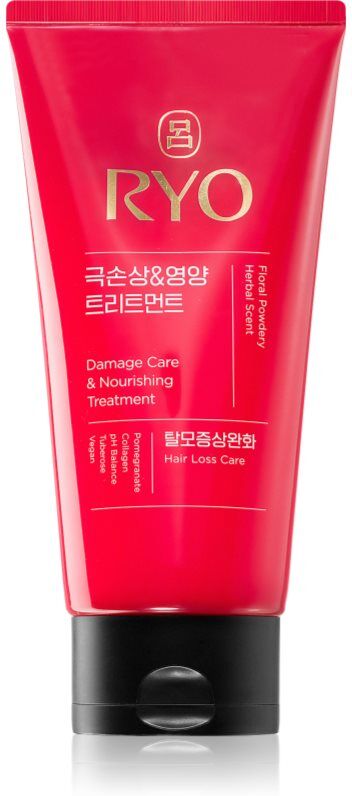 RYO Damage Care & Nourishing Treatment soin régénérateur intense pour cheveux abîmés 300 ml