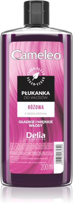 Delia Cosmetics Cameleo Flower Water préparation colorante cheveux teinte Pink 200 ml