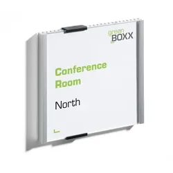 Durable INFO SIGN Schilderhalter 15 x 15cm Acryl, Aluminium Silber