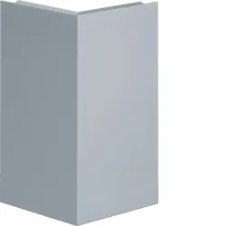 Hager BRA1202AELN Außeneck-Abdeckung zu BRA Oberteil 120mm aus aluminium natureloxiert