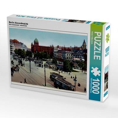 CALVENDO Puzzle Berlin Alexanderplatz | 1000 Teile Lege-Größe 64x48cm Foto-Puzzle für glückliche Stunden