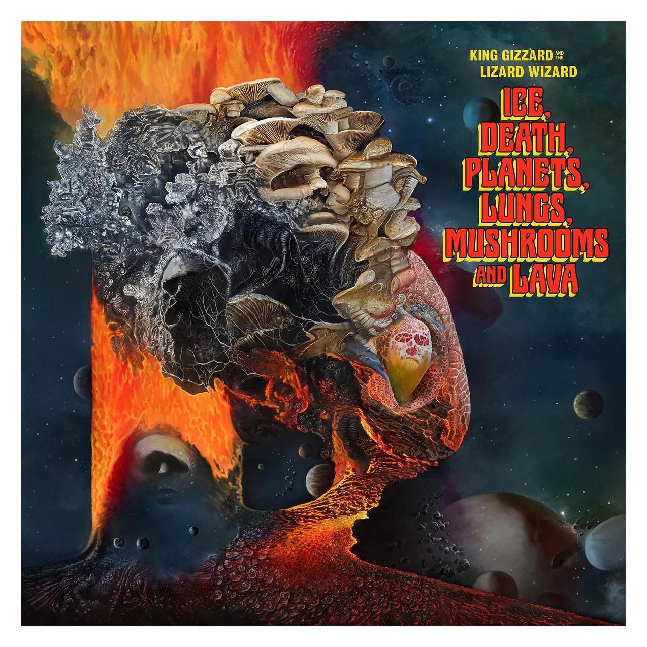Virgin Records Ice,Death,Planets,Lungs,Mushroom And Lava 2LP (King Gizzard & The Lizard Wizard) (40256101)