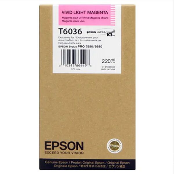 Epson T6036 - Hellmagenta - Druckerpatrone