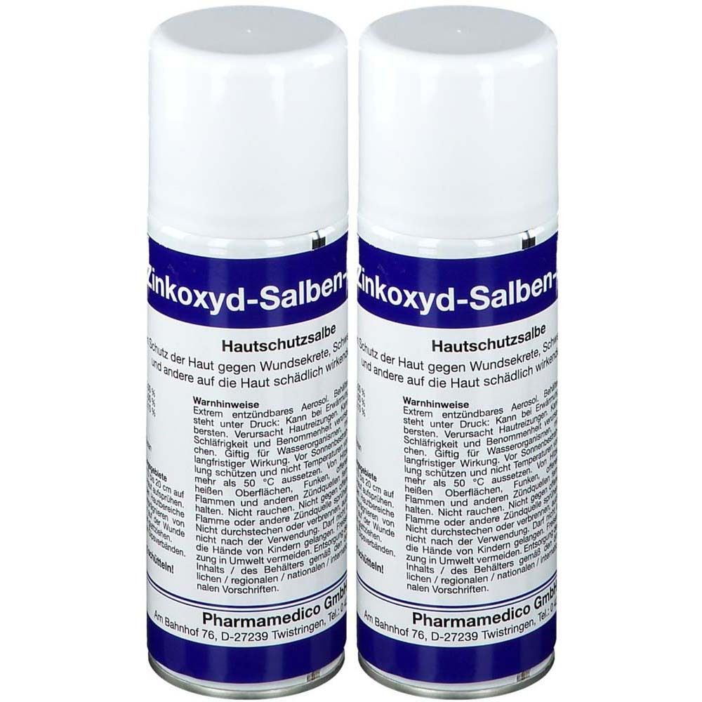 Zinkoxyd Salben Spray Doppelpack 2x200 ml