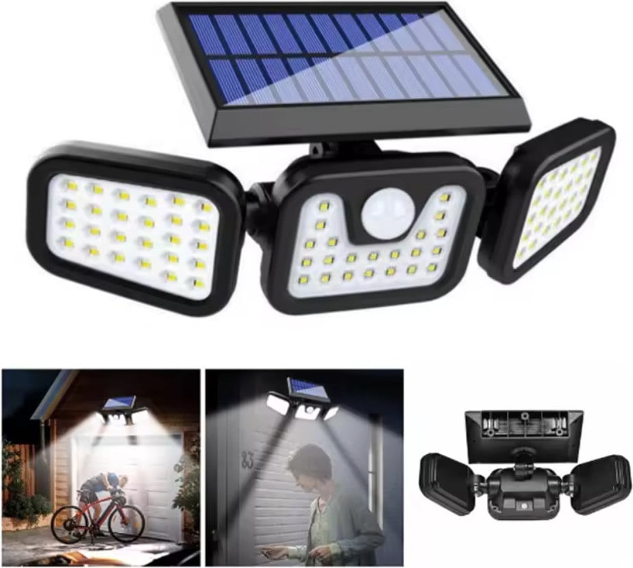 Mormark LED-zonnelamp voor tuin en balkon