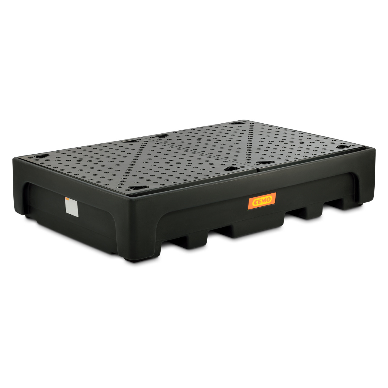 CEMO IBC PE-Auffangwanne für 2x IBC Container PE-Lochplatte 10952