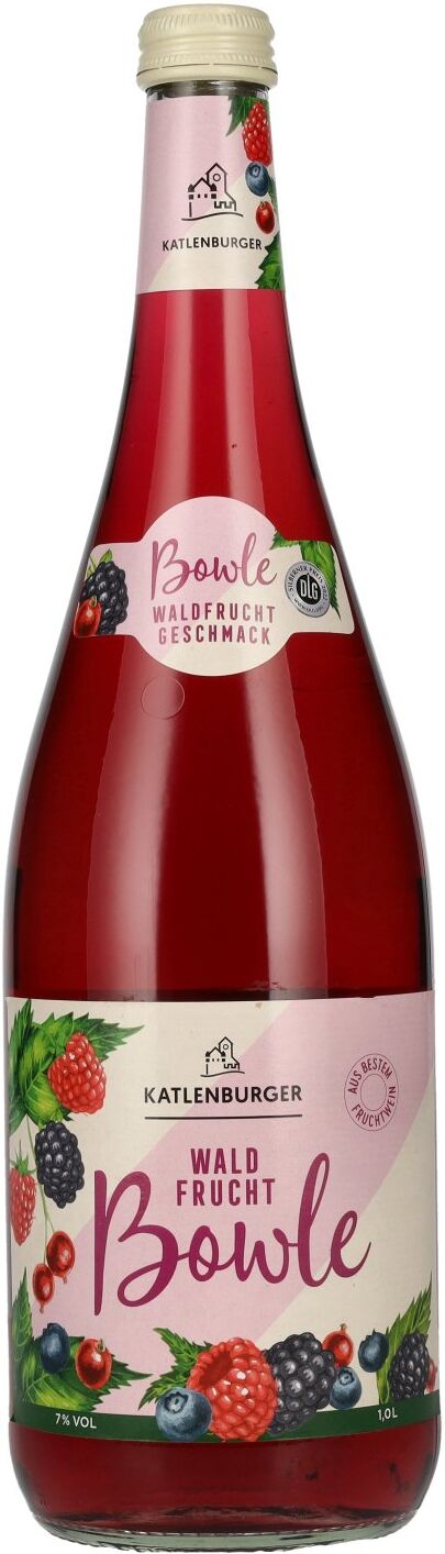 Katlenburger Fruchtbowle Waldfrucht 7% Vol. 1l
