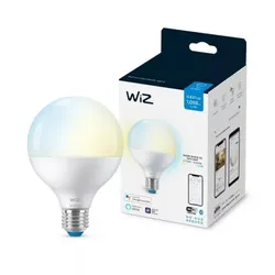 WIZ E27 Smarte LED Kugellampe Tunable White sehr hell 11W wie 75W WLAN/ Wi-Fi