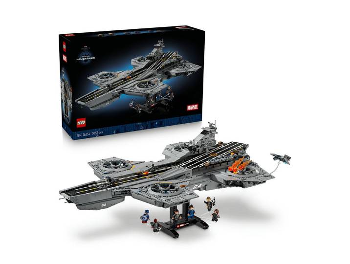 LEGO® S.H.I.E.L.D.-Helicarrier (76354), LEGO Super Heroes Konstruktionsspielsteine, (3057 St), Made in Europe