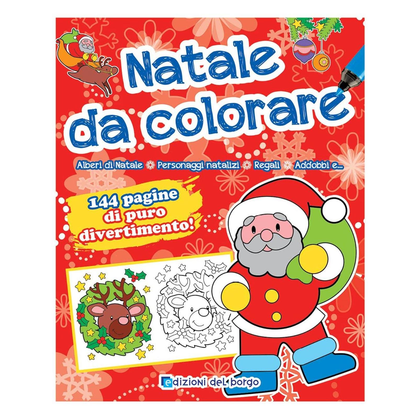 Edizioni del Borgo Natale da colorare. Ediz. a colori (63990735)