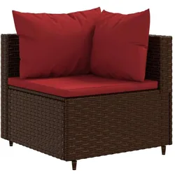 vidaXL, Gartenlounge, Gapenano (3x Eckteil + 3x Mittelteil)