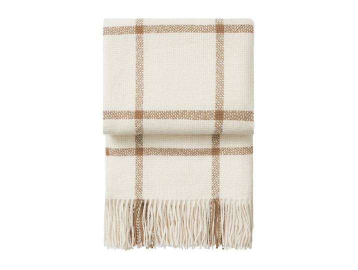 Elvang Denmark Plaid Tartan 130x190 cm Ivory