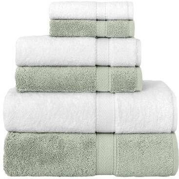 Authentic Hotel and Spa Turkish Cotton 6-piece Towel Set