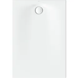 BetteUltra Space Rechteck-Duschwanne, 1300x900x25mm, 4034-000PLUS, Farbe: Weiß mit Glasur Plus