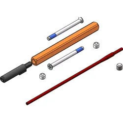 GRIFFWERK Verlängerung-Sets für smart2lock-Garnitur LUCIA Professional TS60-65 mm