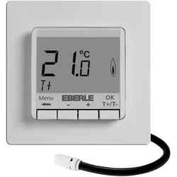 Eberle Controls Raumthermostat Unterputz 30 bi, Thermostat, Weiss