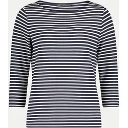 Shirt mit U-Boot-Ausschnitt Blau 38