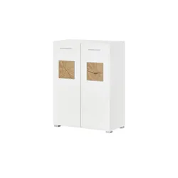 Schuhschrank  Cortina , weiß , Maße (cm): B: 80 H: 108 T: 40.0