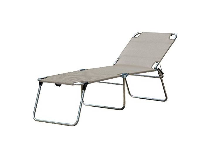 Jan Kurtz Fiam Amigo 40+ Sonnenliege, grau Kunststoffgewebe BxHxT 58x42x190cm Gestell Aluminium