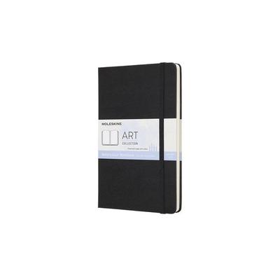 Moleskine Aquarell Notizbuch Large/A5, 200G-Aquarellpapier, Hard Cover, Schwarz, Notizbuch von , Moleskine