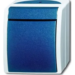 Busch-Jaeger Ausschalter 2-polig Aufputz 2601/2 W-53