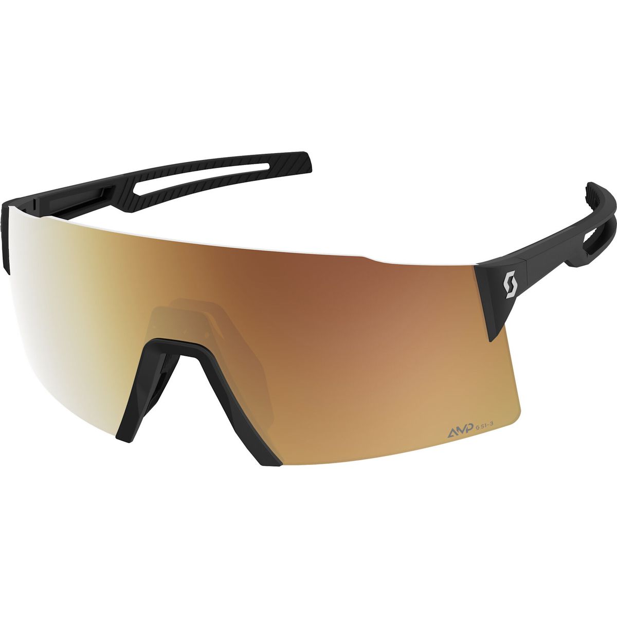 Scott Sunglasses Stride Compact LS black / amp ls gold chrome s1-3 (0001) 4251170001374