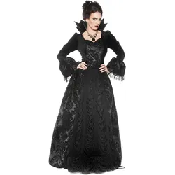 Underwraps Vampiress Königin - Gothic Halloween Kostüm Damen (XL)