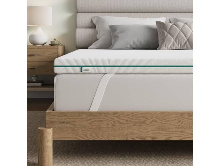 Novilla Matratzen Topper 180x200 7.5 cm Höhe cm, Gel Memory Foam, Oeko-TEx Langsame Rückfederung, weich und bequem, hohe Stützkraft, abnehmbar, maschinenwaschbar