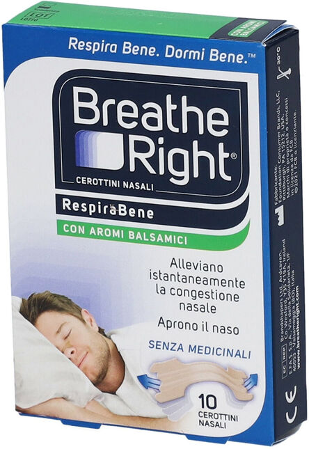 Breath Right Balsamici 10 Pezzi