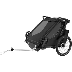 Thule Fahrradanhänger Chariot Sport 2 Double (2024), schwarz