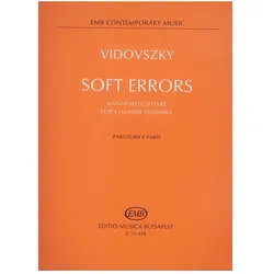 Soft errors for chamber ensemble score and parts, Fachbücher von László Vidovszky