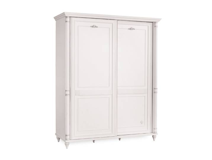 Möbel-Zeit Schwebetürenschrank ROMANTIC Kleiderschrank mit 2 Schiebetüren
