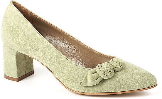 DIRNDL & BUA Trachtenschuhe - Pumps grün   38 Damen