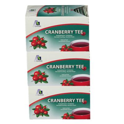 Avitale Cranberry Tee 3x20 St