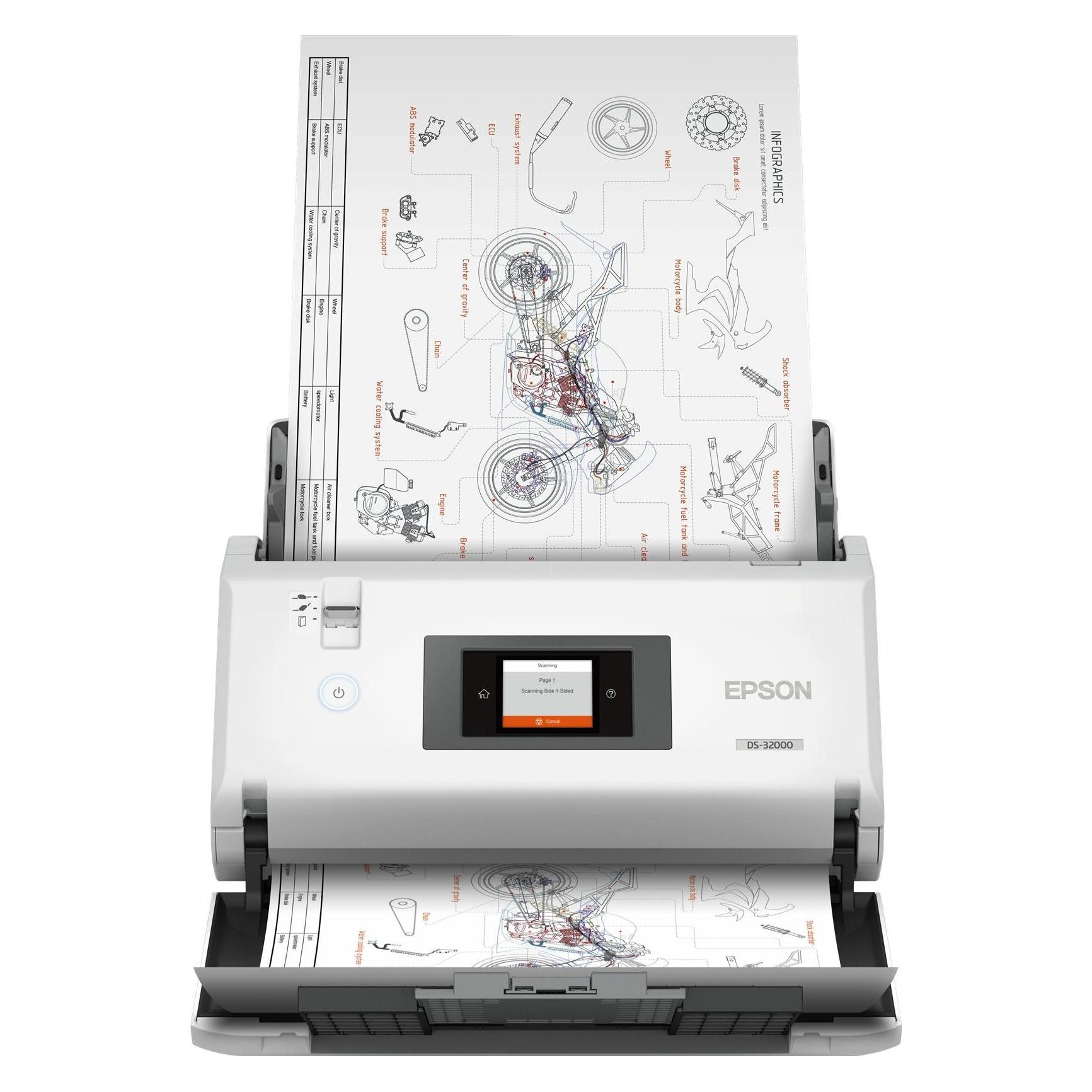 Epson Scanner WorkForce DS-32000 (USB) (B11B255401)