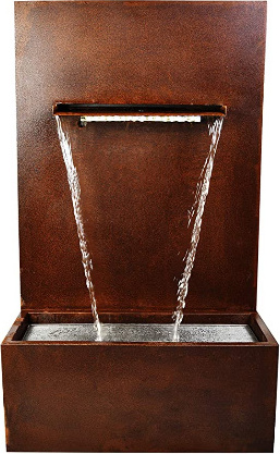 Köhko Wasserspiel Cordoba aus Cortenstahl