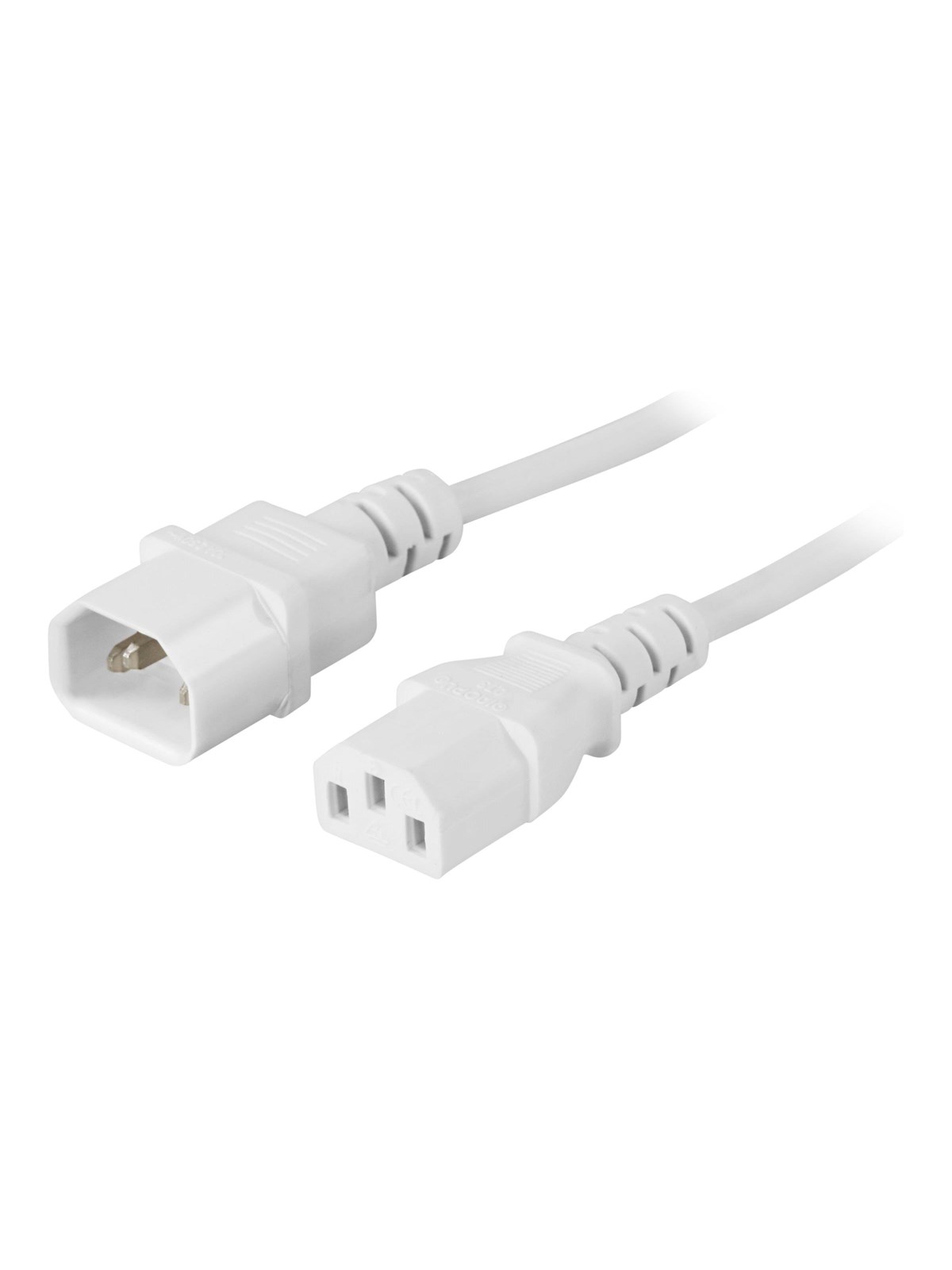 Deltaco - power cable - IEC 60320 C14 to power IEC 60320 C13 - 3 m